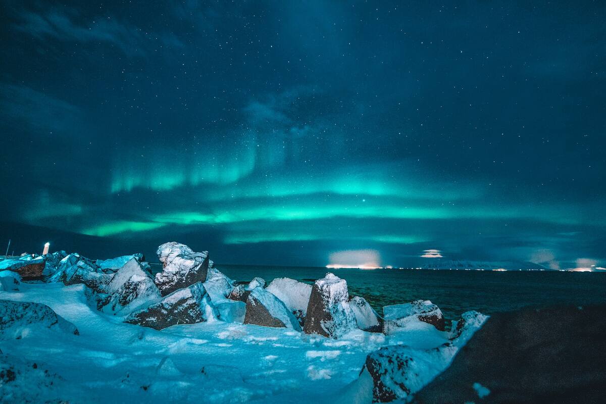 Izland télen